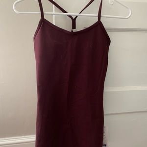 Maroon Lululemon Tank